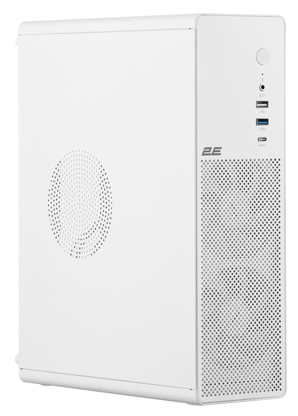 Корпус 2E Credo Slim V90W-400 с БП 2E ATX400 White