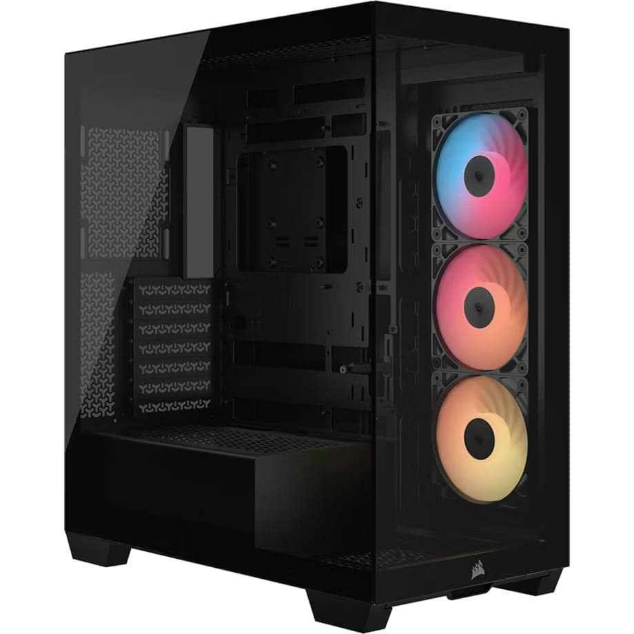 Корпус Corsair 3500X RS-R ARGB Tempered Glass без БП (CC-9011322-WW) Black