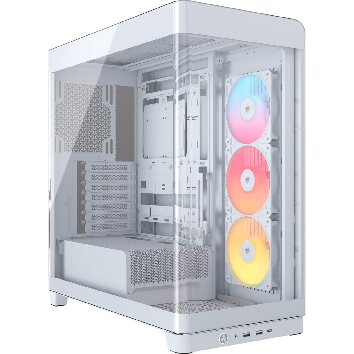 Корпус Corsair FRAME 4500X LX-R RGB Tempered Glass без БП (CC-9011317-WW) White