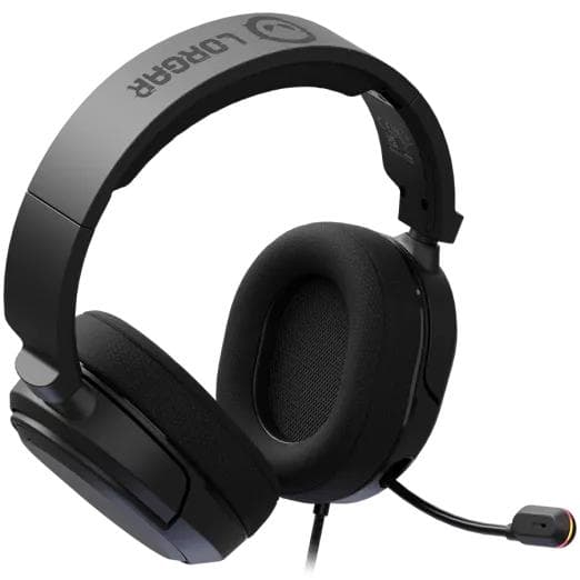 Ігрова гарнітура Lorgar Kaya 360 Gaming 7.1 USB Black (LRG-GHS360)