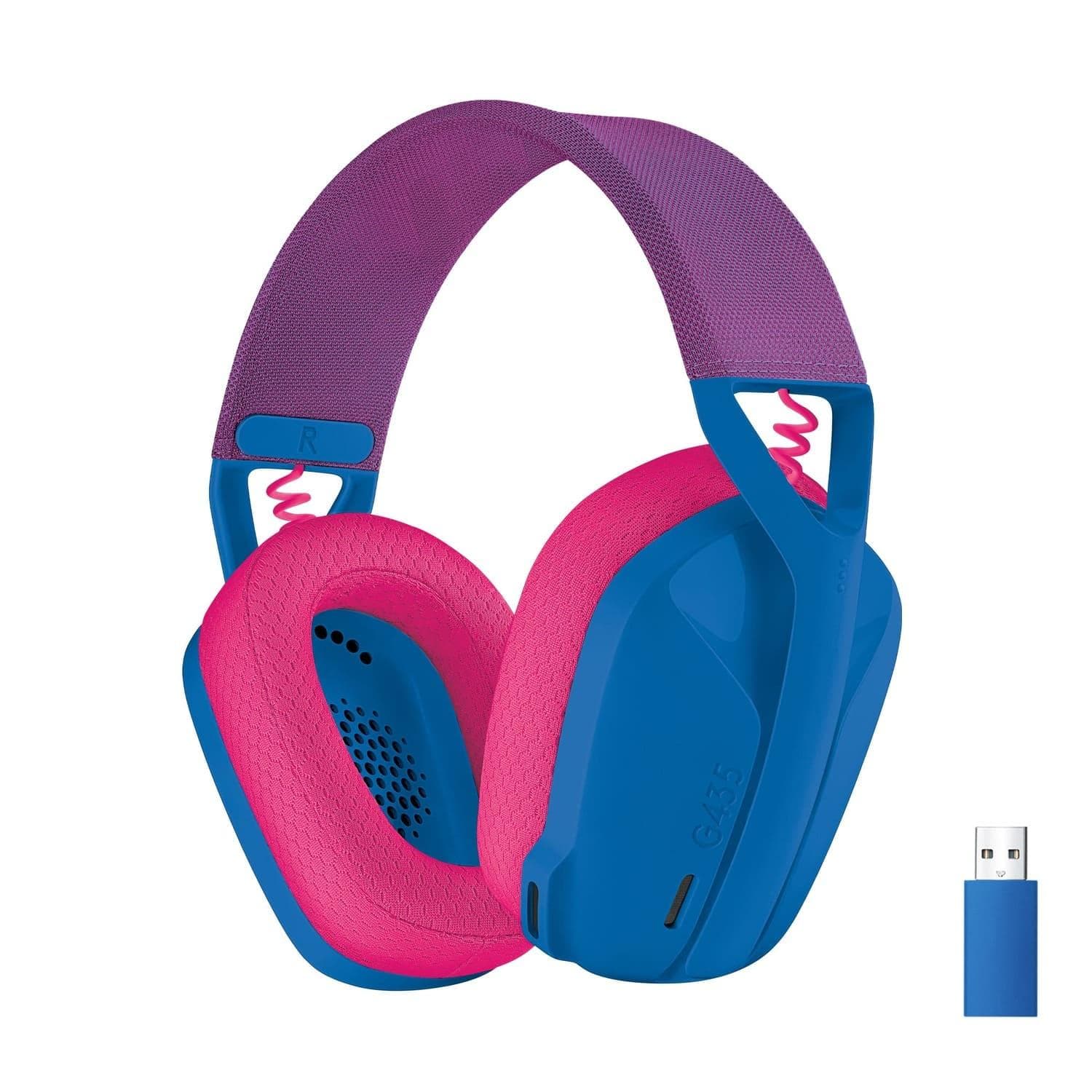 Ігрова гарнітура LOGITECH G435 Lightspeed (981-001062) Wireless Blue