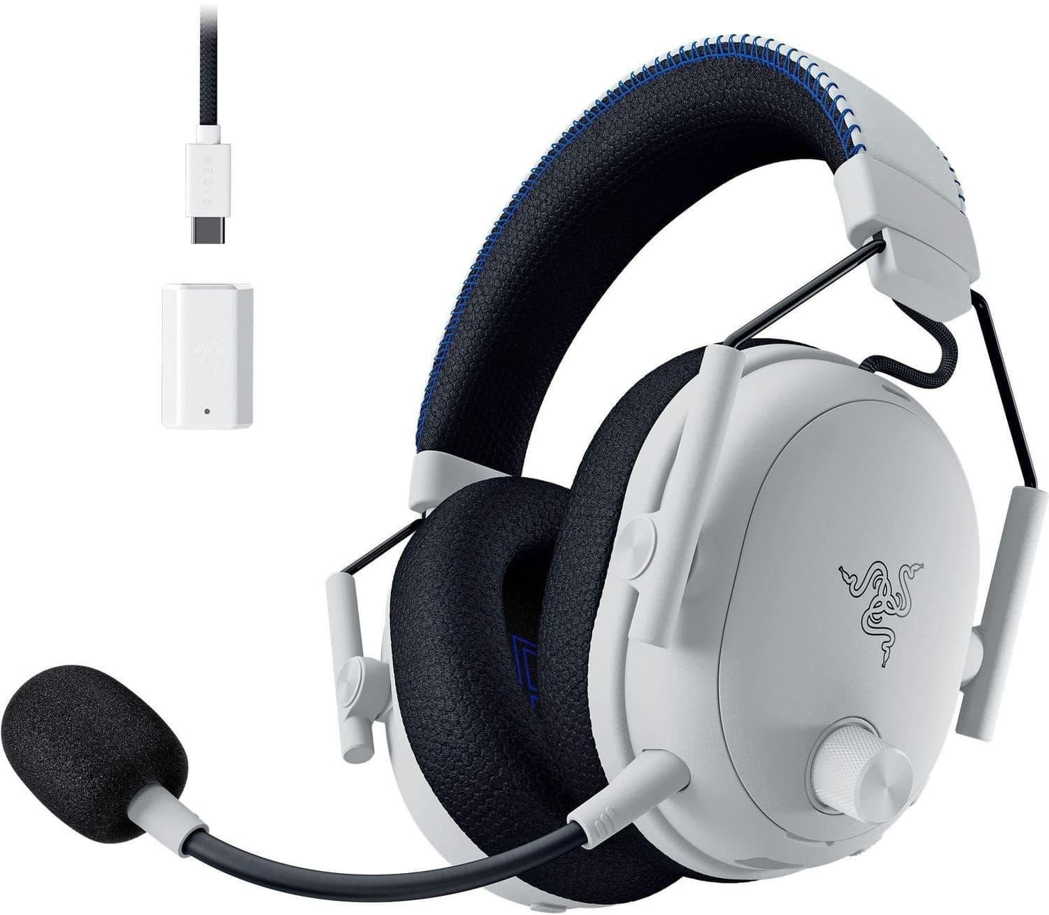Ігрова гарнітура RAZER BlackShark V3 Pro for Playstation White (RZ04-05400600-R3G1)