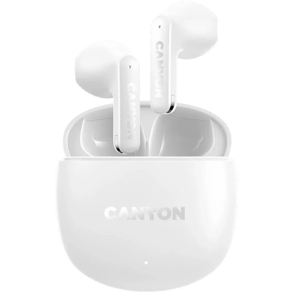 Навушники TWS CANYON headset OnGo 13 Semi-in-ear White