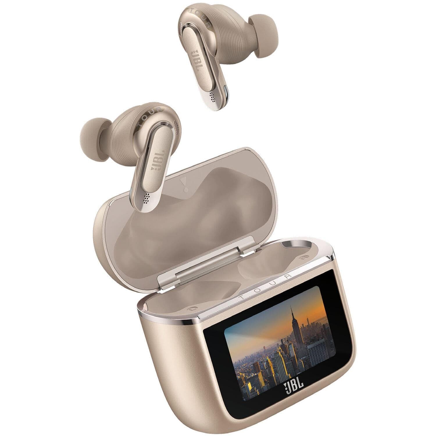 Навушники TWS JBL Tour Pro 3 Latte (JBLTOURPRO3LTT)