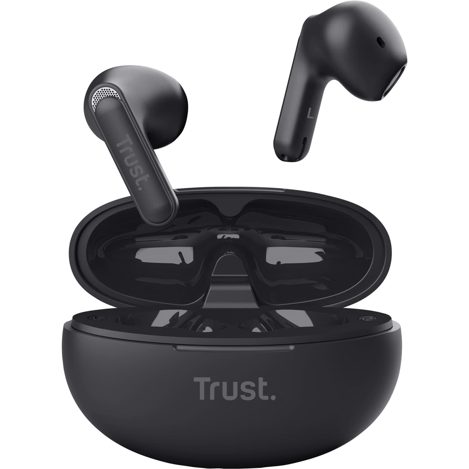 Навушники TWS Trust Yavi Earphones BT 5.3, ENC, SBC, Mic, Чорний