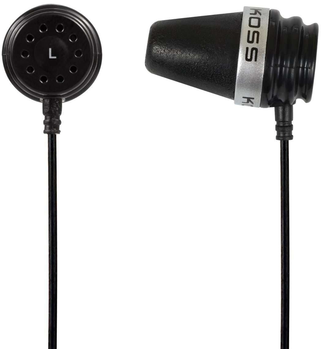 Навушники Koss Spark Plug VCb Noise Isolating Black (196908.101)
