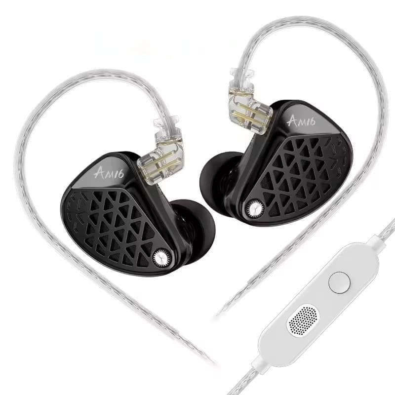 Навушники Knowledge Zenith AM16 Balanced Version Black Mic