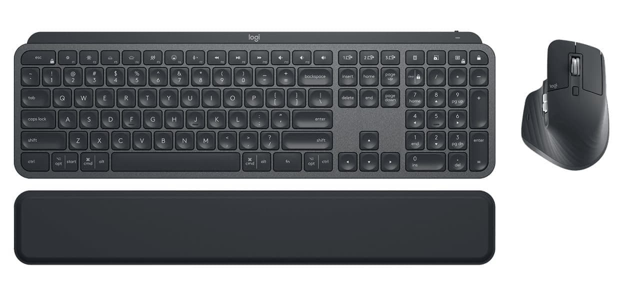 Комплект (Клавіатура та Миша) Logitech MX Keys Combo for Business (920-010933) Wireless Black
