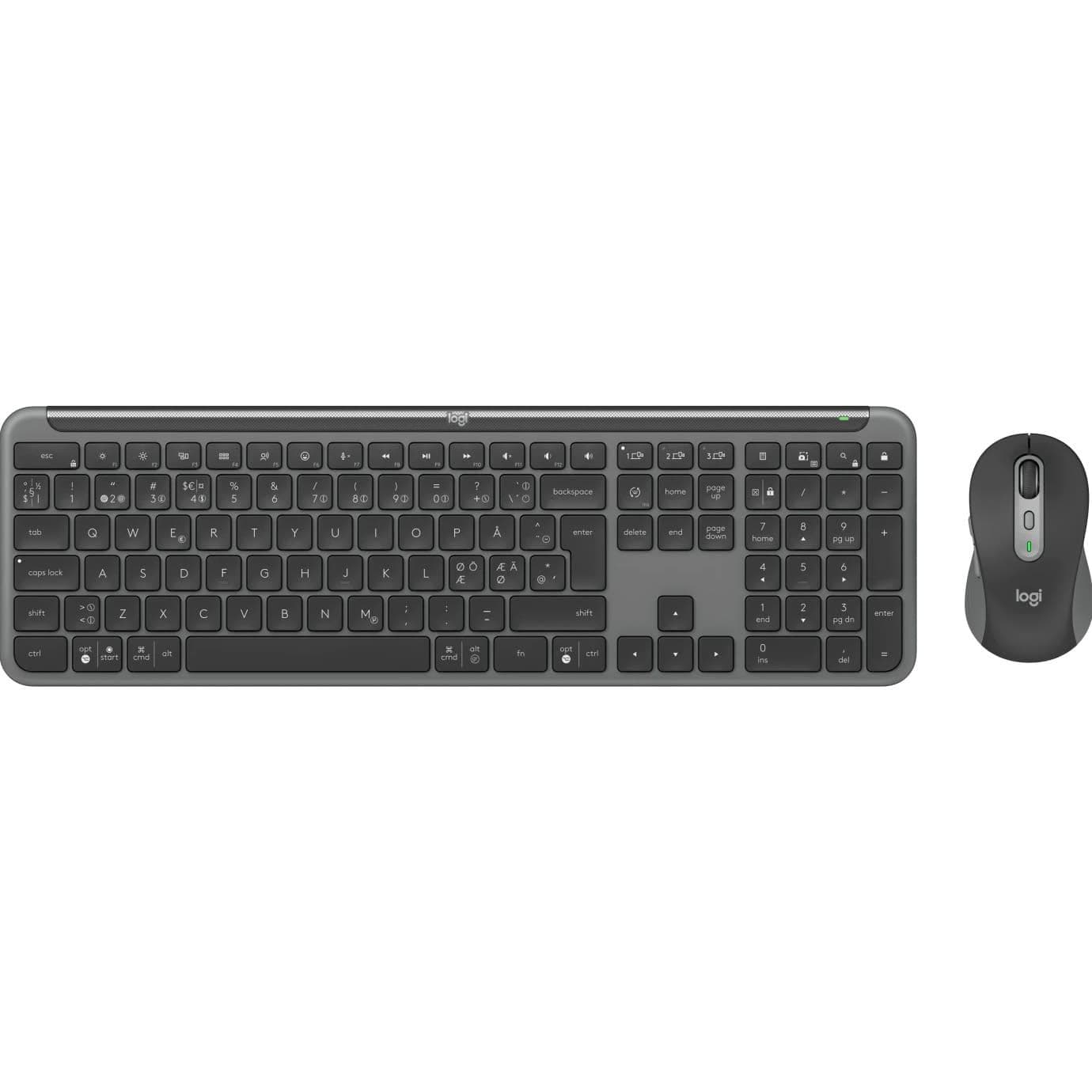 Комплект (Клавіатура та Миша) Logitech MK950 Wireless (920-012490) Graphite