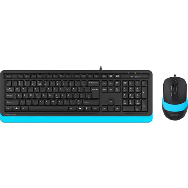 Комплект (Клавіатура та Миша) A4Tech F1010 Fstyler USB Black-Blue