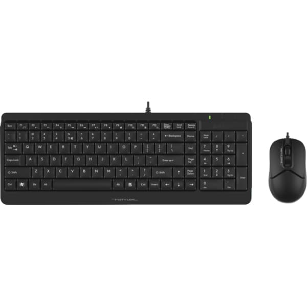 Комплект (Клавіатура та Миша) A4Tech F1512 Fstyler USB Black