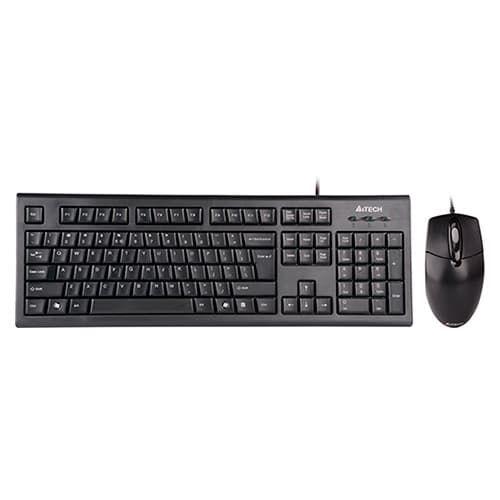 Комплект (Клавіатура та Миша) A4Tech KRS-8572 USB Black