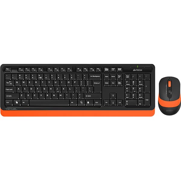 Комплект (Клавіатура та Миша) A4Tech F1110 Fstyler Wireless Orange