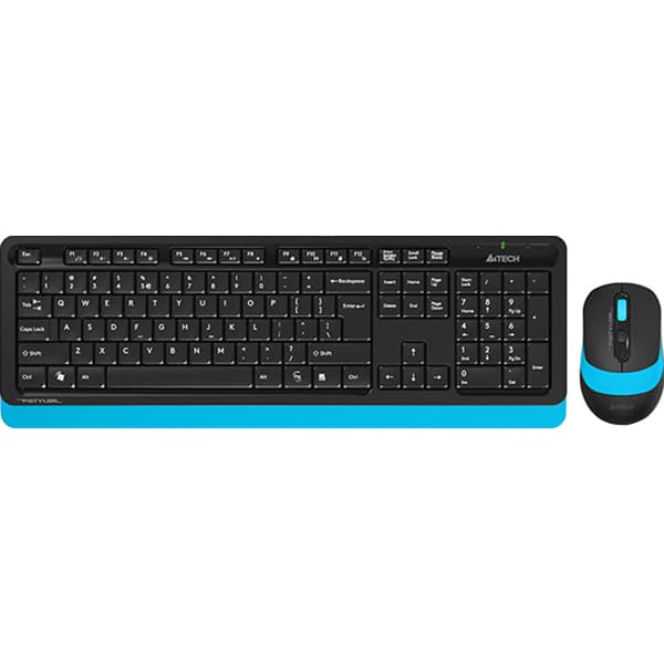 Комплект (Клавіатура та Миша) A4Tech F1110 Fstyler Wireless Black-Blue