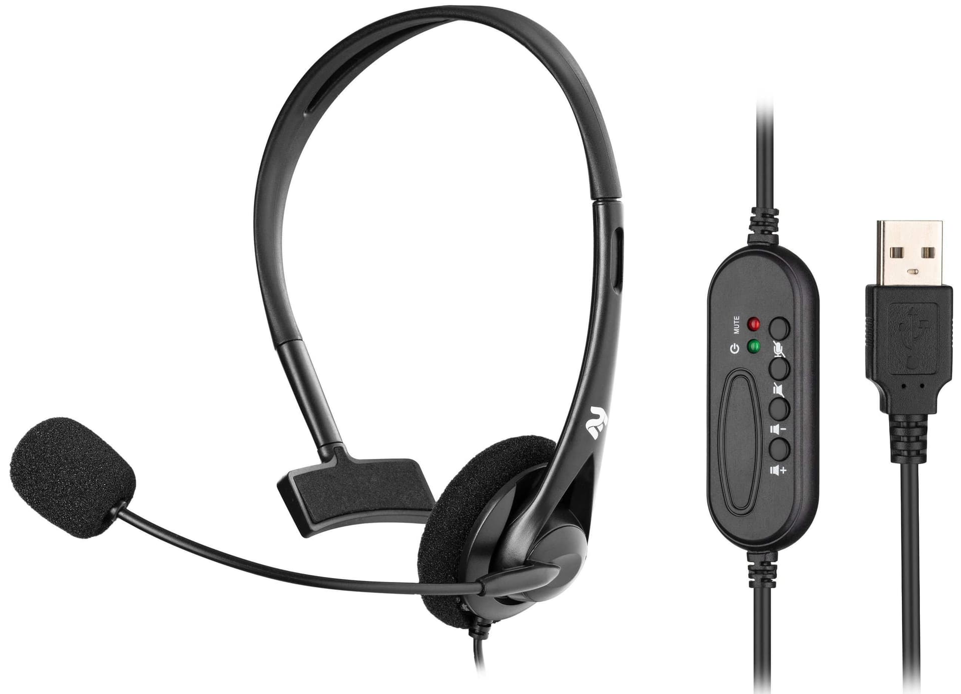 Гарнітура 2E CH11MU Mono USB