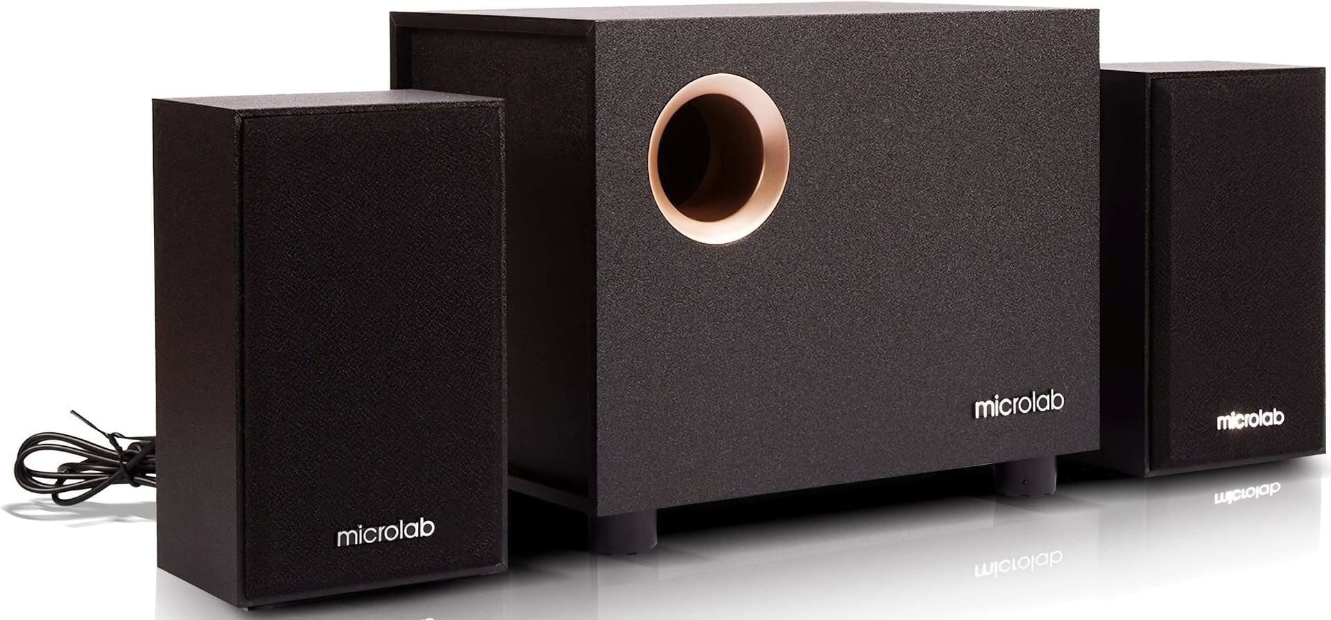 Акустична система 2.1 Microlab M-105R Black + ДУ
