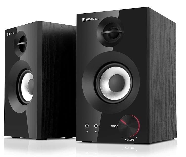 Акустична система 2.0 Real-EL S-420 Black