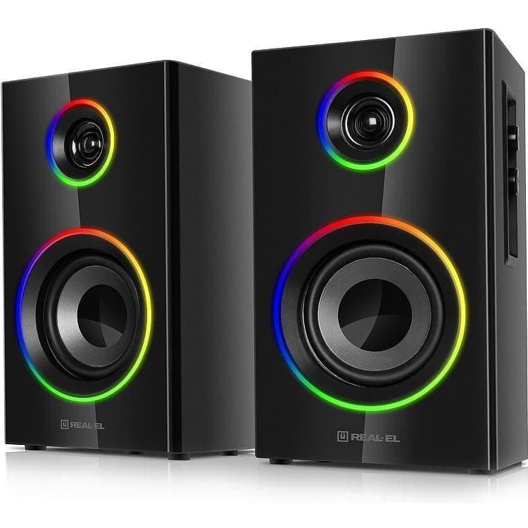 Акустична система 2.0 REAL-EL S-415 Black