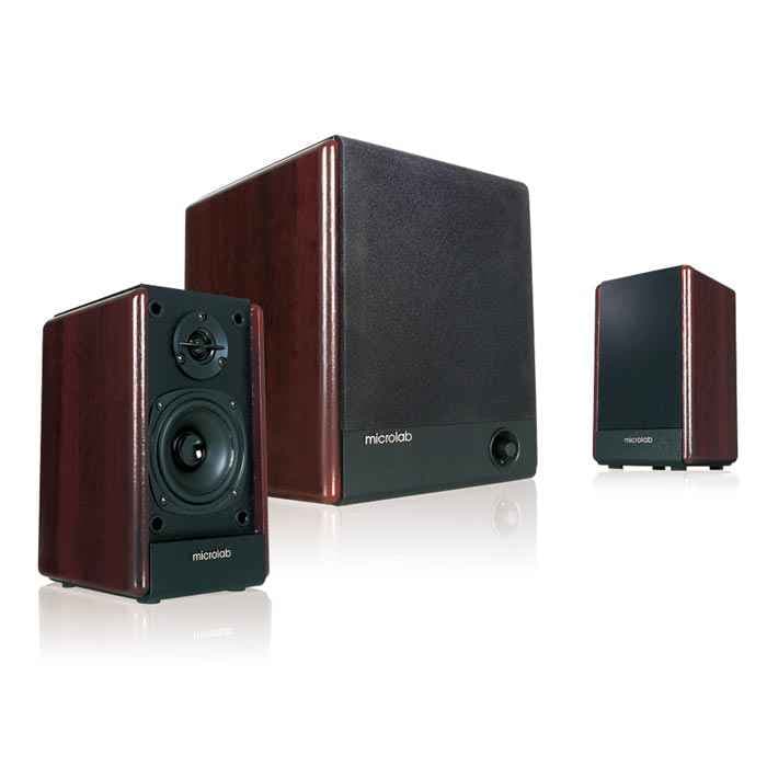 Акустична система 2.1 Microlab FC-330 Black Wooden