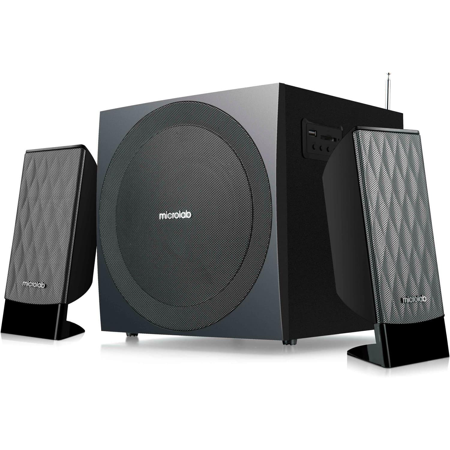 Акустична система 2.1 Microlab M-300U Black