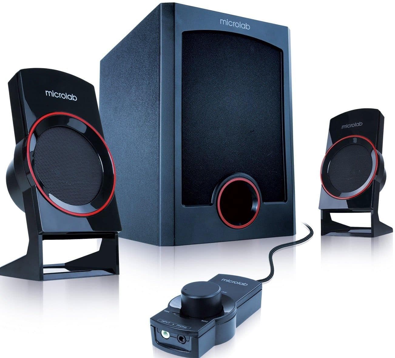 Акустична система 2.1 Microlab M-111 Black