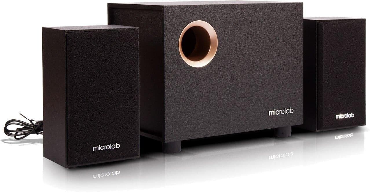 Акустична система 2.1 Microlab M-105 10Вт Black