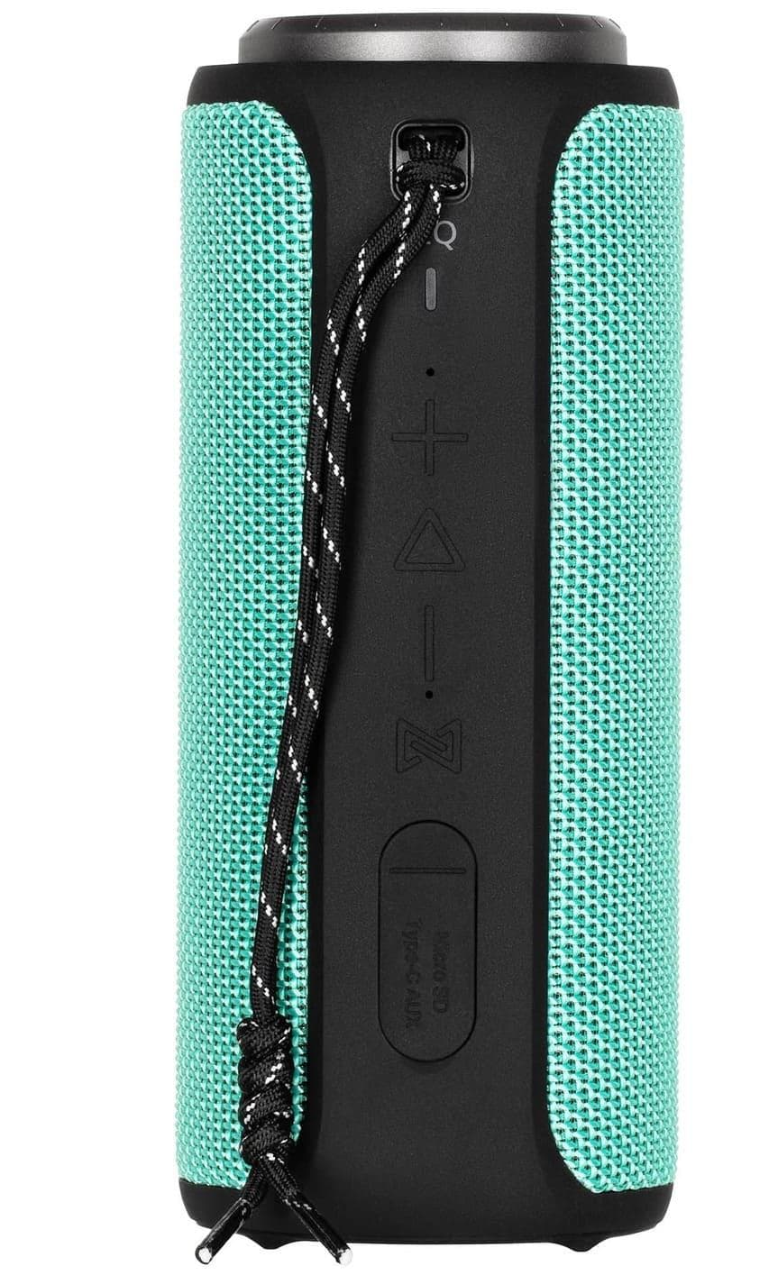 Портативна акустика 2E SoundXTube TWS MP3 Wireless Waterproof Turquoise (2E-BSSXTWTQ)