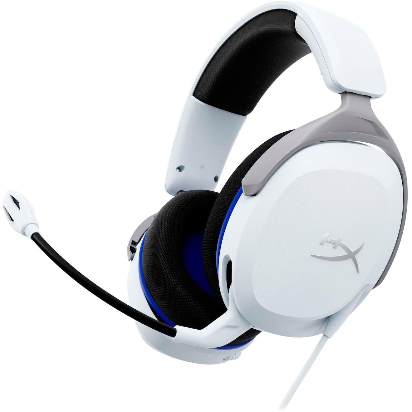 Ігрова гарнітура HyperX Cloud Stinger 2 Core PS5/PS4, mini-jack, біло-синій