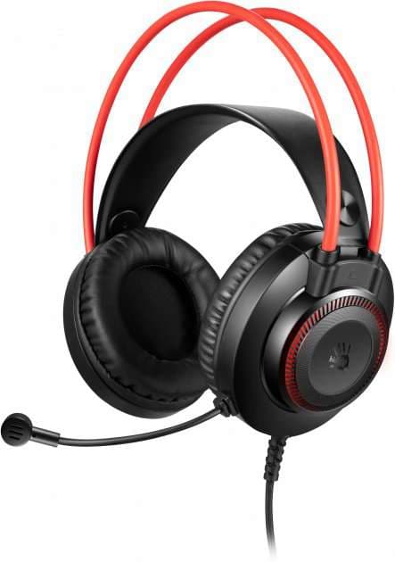 Ігрова гарнітура A4Tech Bloody G200S Black Red