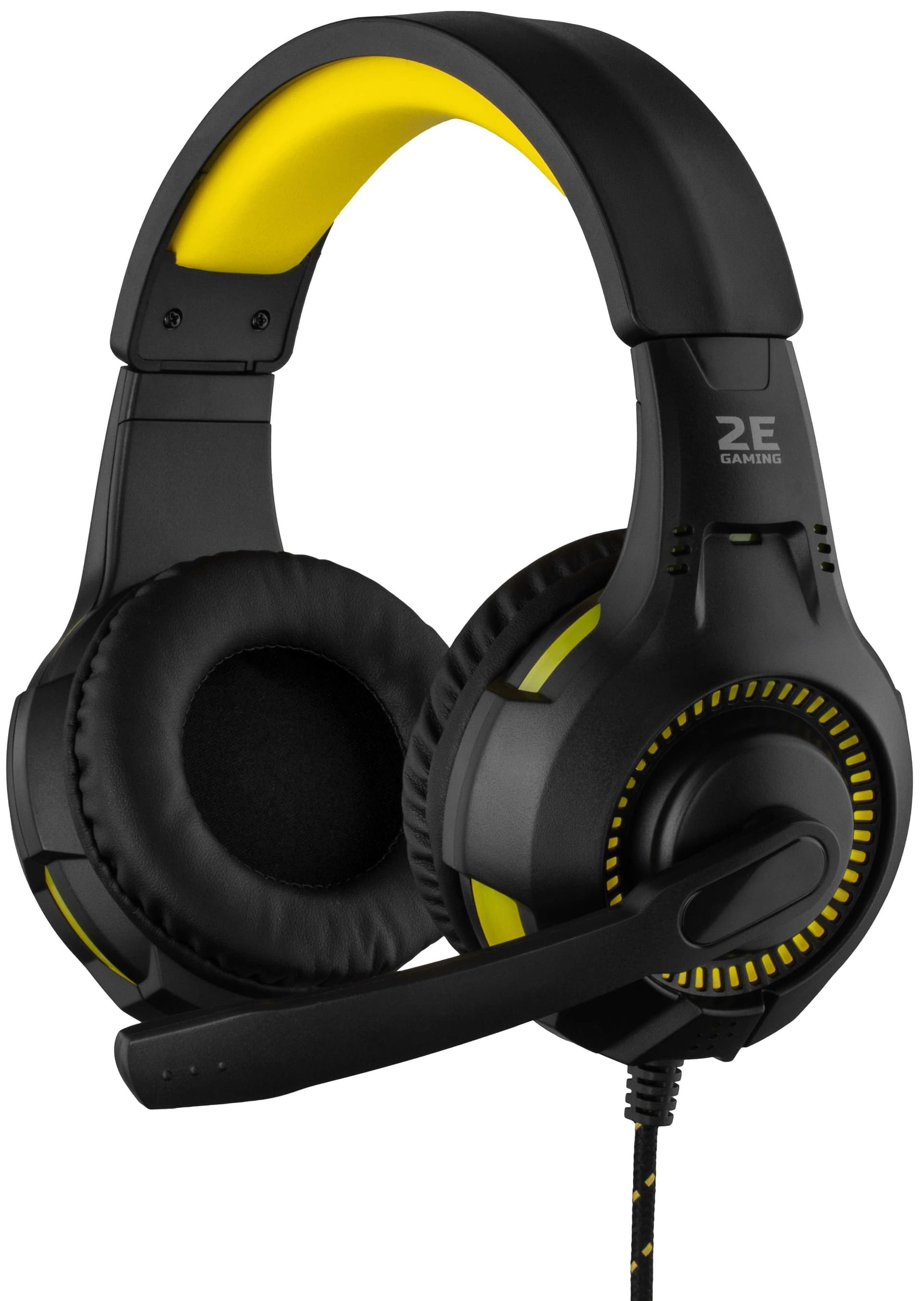 Ігрова гарнітура 2E Gaming HG300 LED 3.5mm (2E-HG300BK )Black