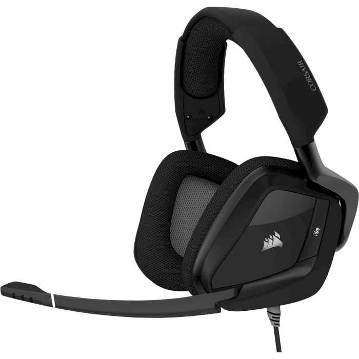 Ігрова гарнітура Corsair Void RGB Elite USB Black 7.1 (CA-9011203-EU)