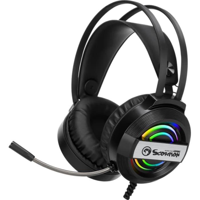 Ігрова гарнітура Marvo HG8902 Multi-LED Black