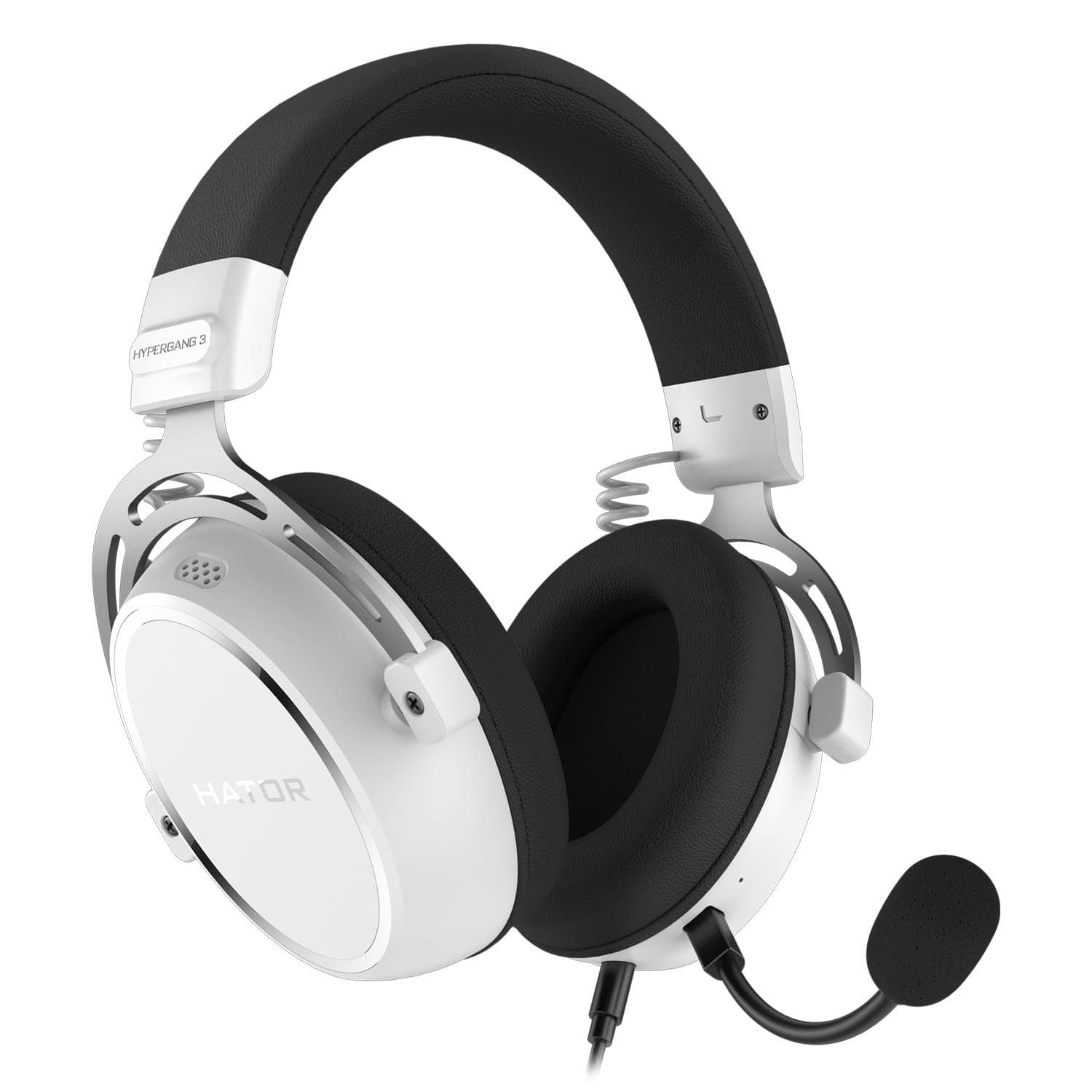 Ігрова гарнітура HATOR Hypergang 3 Hi-Res (ESH06) White