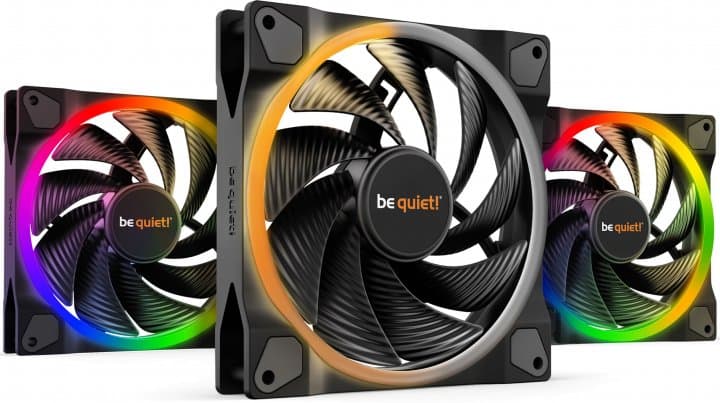Комплект вентиляторов be quiet! Light Wings 140mm PWM High-Speed 3 pack (BL079)