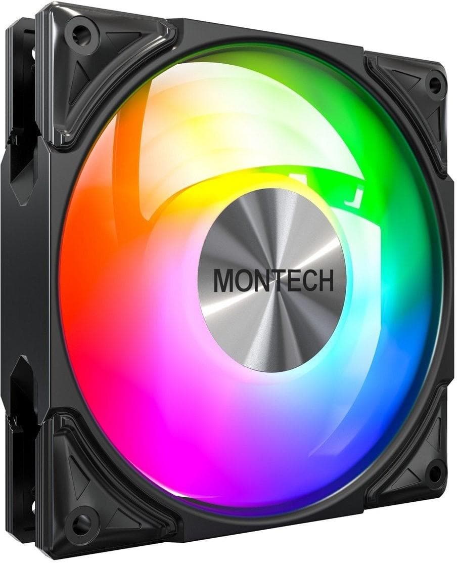 Вентилятор MONTECH 120MM METAL PRO 12 ARGB PWM BLACK