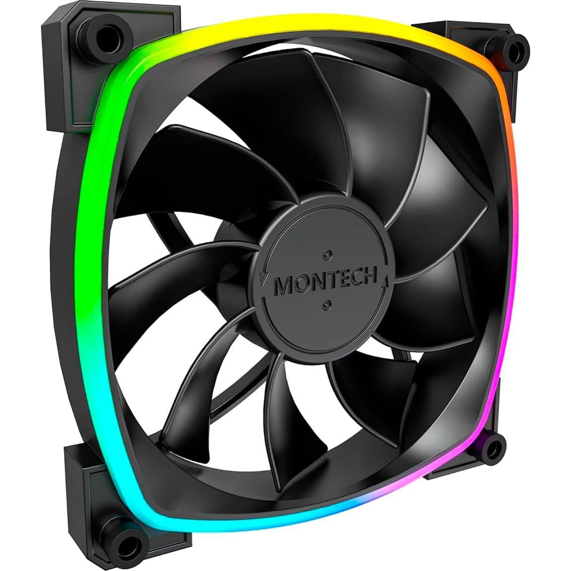 Вентилятор MONTECH 120MM RX120 Reverse PWM BLACK
