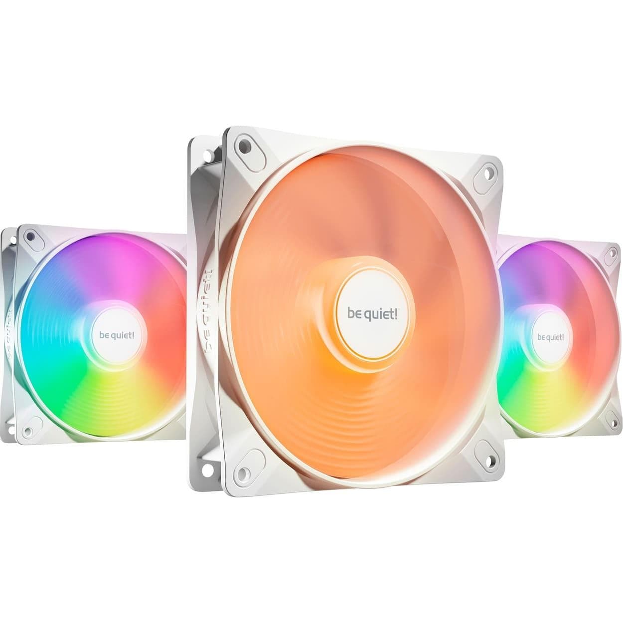 Комплект вентиляторов be quiet! LIGHT WINGS LX 120mm PWM high-speed білий в комплекті 3 шт.(BL125)