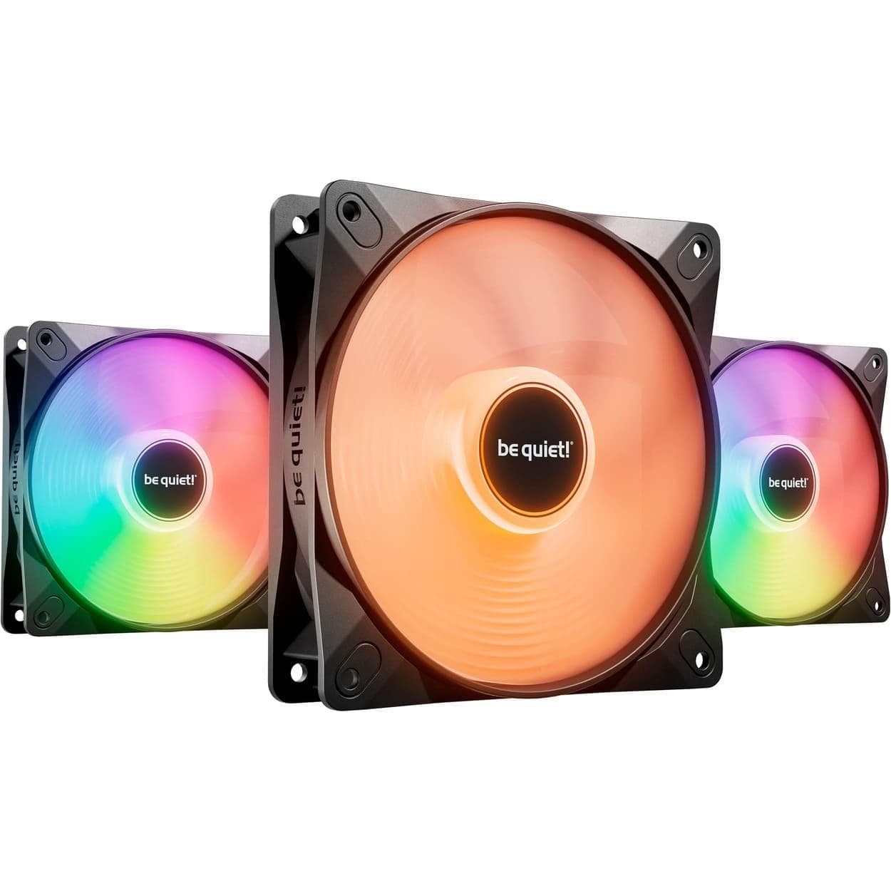 Комплект вентиляторов be quiet! LIGHT WINGS LX 120mm PWM high-speed 3 шт (BL124)