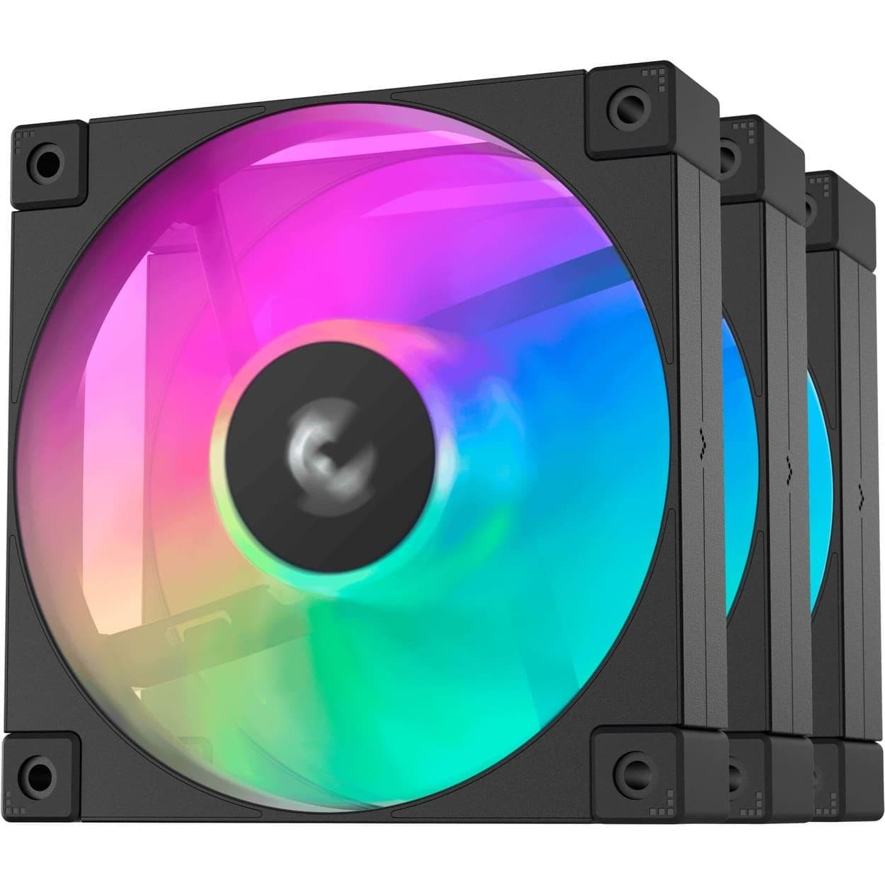 Комплект вентиляторов Deepcool FD12 ARGB 3 in 1 (R-FD12-BKAPN3-G) Black