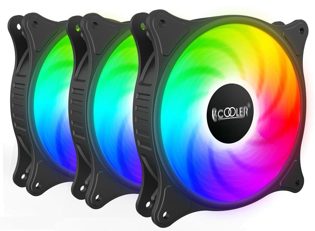 Вентилятор PCCOOLER FX 120 ARGB BK 3in1, чорний