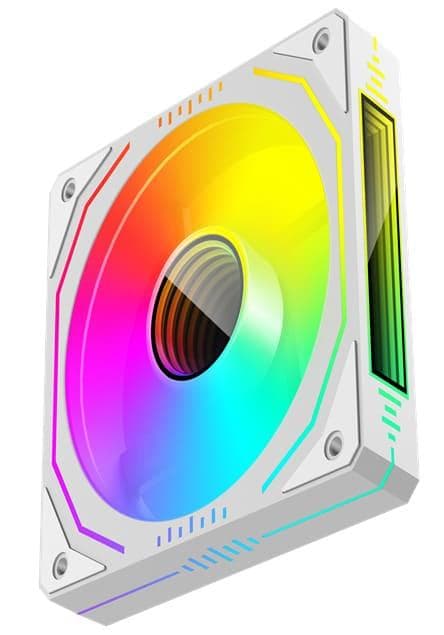 Вентилятор Coolmoon 120мм CM-MA1-ARGB (CM-MA1-ARGB) White