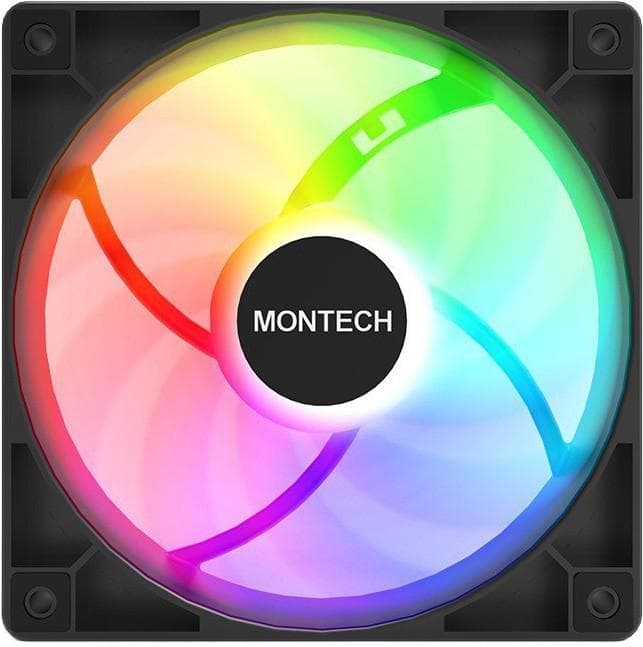 Вентилятор MONTECH 120MM GF120 PWM BLACK