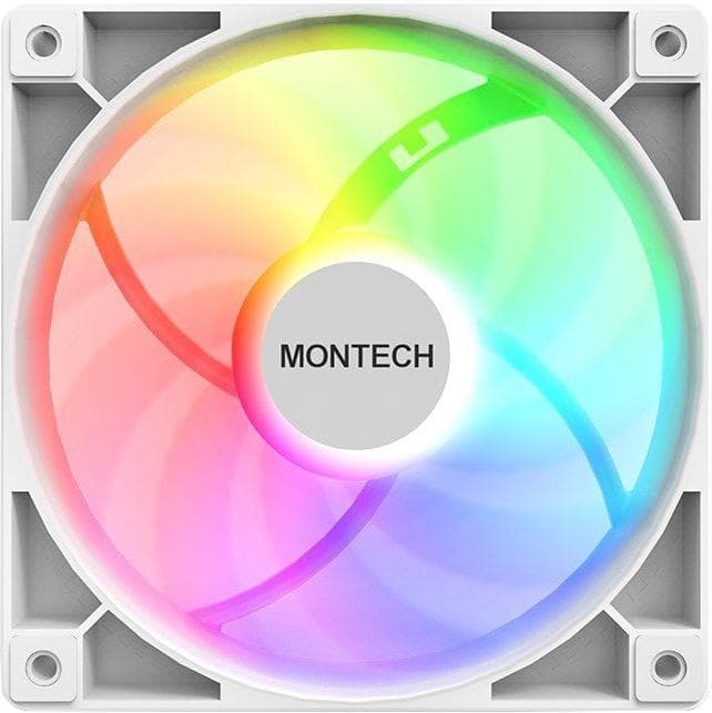 Вентилятор MONTECH 120MM GF120 PWM WHITE