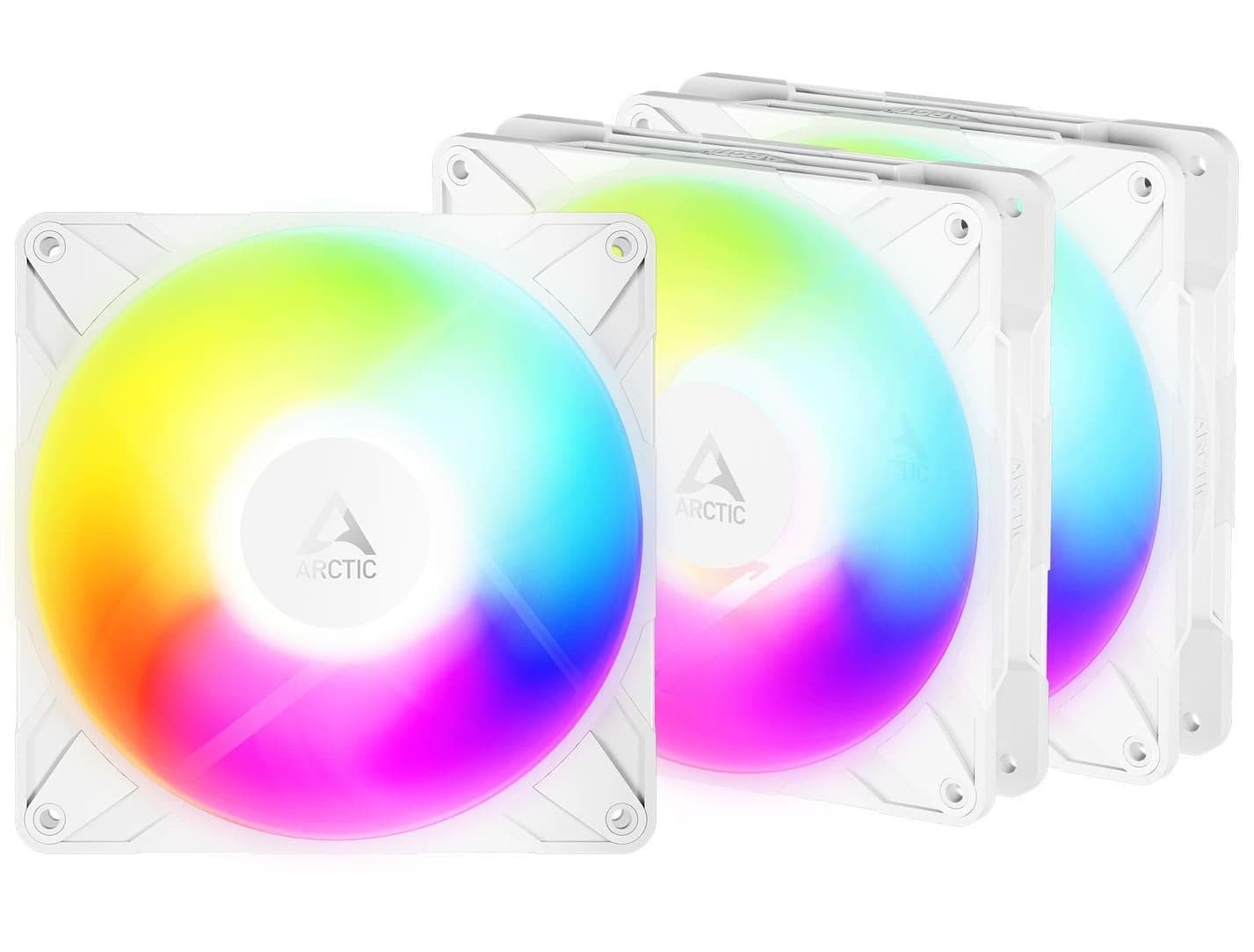Комплект вентиляторів Arctic P14 PRO 140MM Reverse ARGB 3-pack White (ACFAN00328A)