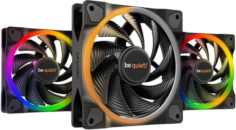 Комплект вентиляторов be quiet! Light Wings 120mm PWM High-Speed 3 шт (BL077)