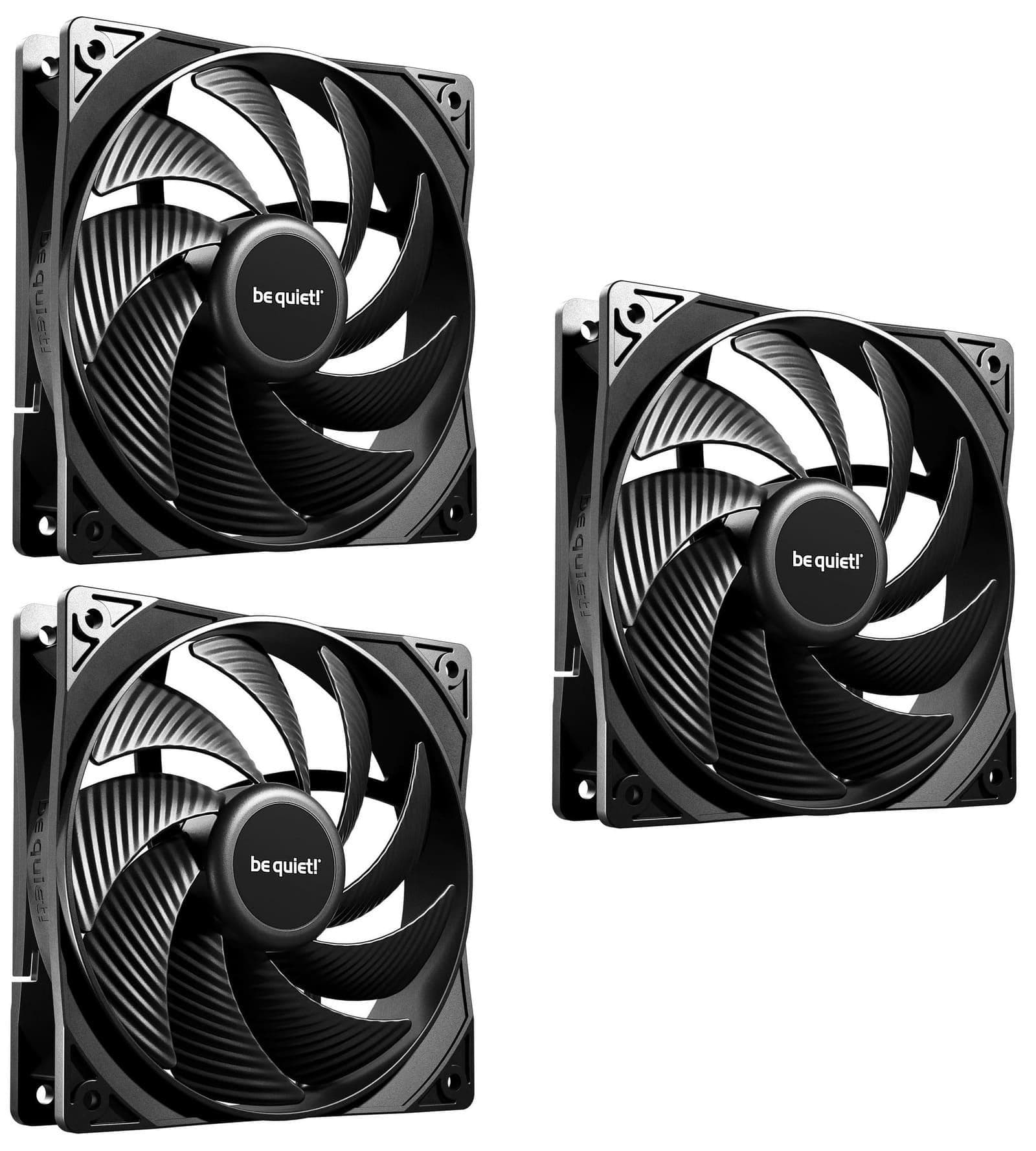 Комплект вентиляторов be quiet! PURE WINGS 3 120mm PWM high-speed 3 шт (BL140)