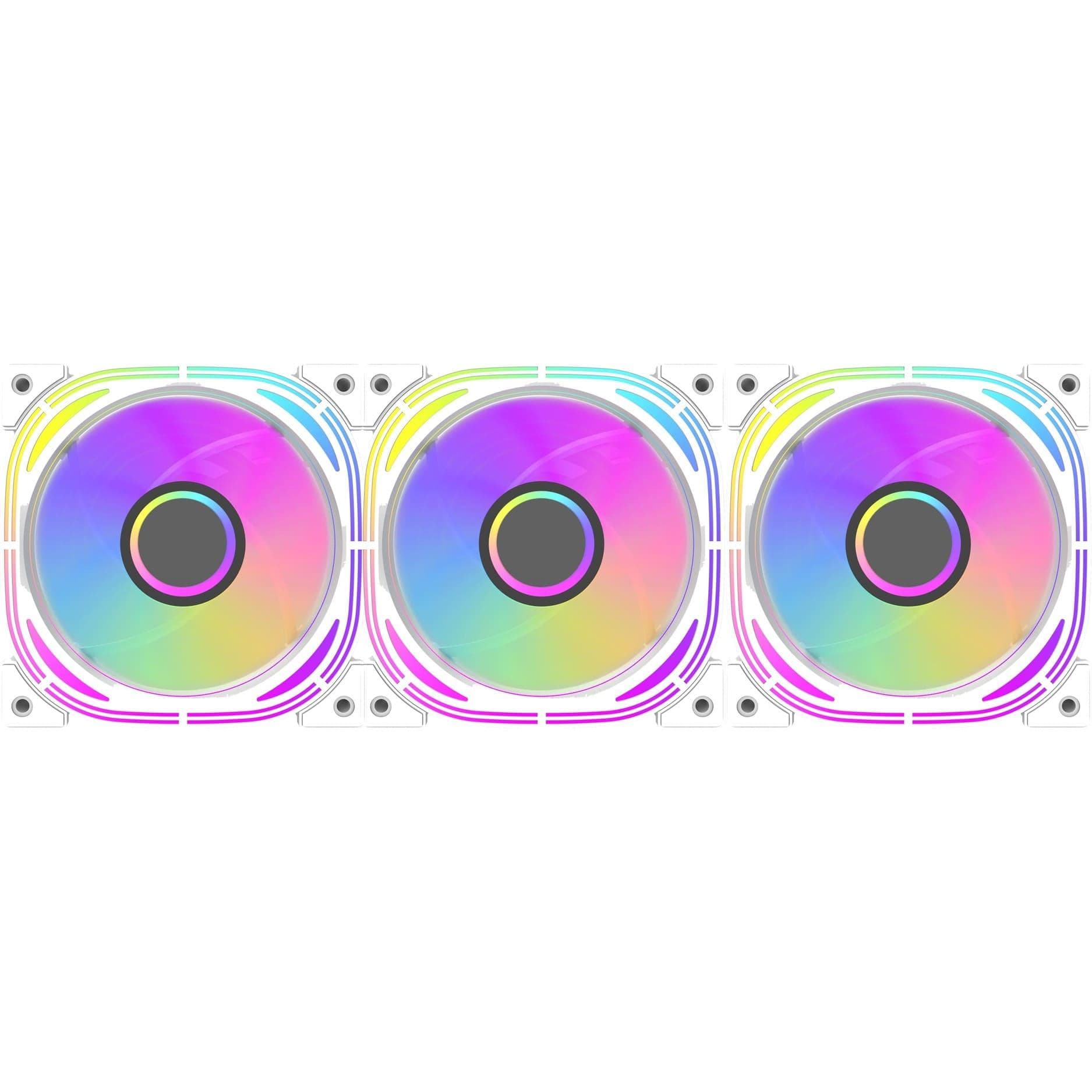 Комплект вентиляторов DarkFlash INF24 3 in 1 White