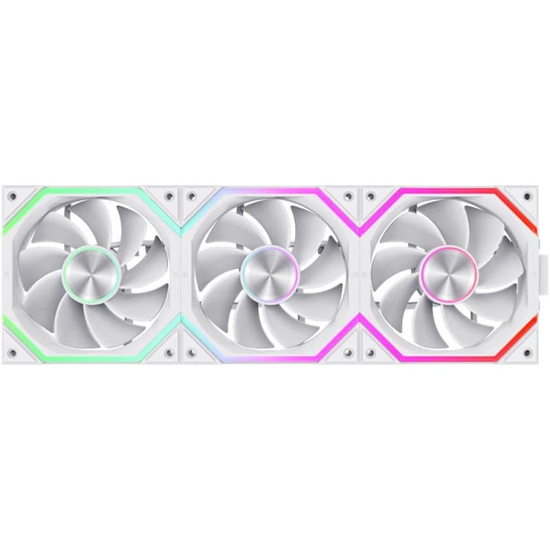 Комплект вентиляторов GameMax FN12A-N2 WL-RW AURA Revers 3*120мм PWM