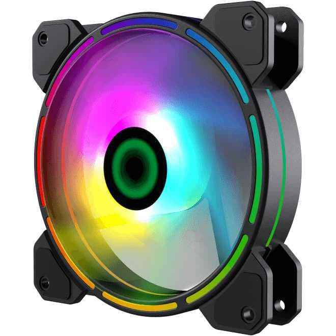 Вентилятор GameMax FN-12Rainbow-D 120мм
