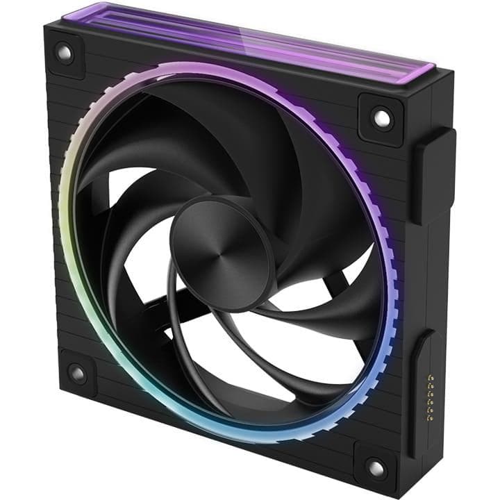 Вентилятор Zalman ZM-DF120 ARGB PWM Reversed Black